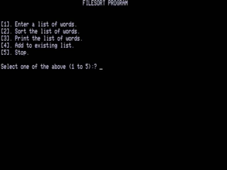 Screen shot